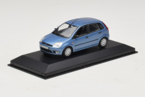Ford Fiesta Mk5 4-Door Vaaleansininen Minichamps 1:43 FIESTA002 Metalli — kuva 2 / 4