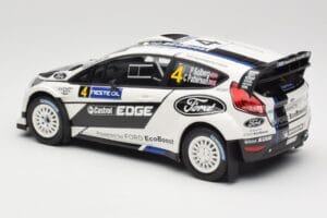 Ford Fiesta RS WRC #4 H. Solberg / C. Patterson Ford Rally Team Rally Finland 2012 Minichamps 1:18 151120804 Metalli — kuva 5 / 6