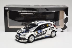 Ford Fiesta RS WRC #4 H. Solberg / C. Patterson Ford Rally Team Rally Finland 2012 Minichamps 1:18 151120804 Metalli — kuva 6 / 6