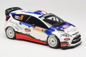 Ford Fiesta RS WRC #11 B. Bouffier / X. Panseri Rally Monte Carlo 2014 Minichamps 1:18 151140811 Metalli — kuva 4 / 6