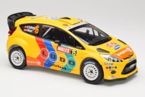 Ford Fiesta RS WRC #15 H. Solberg / I. Minor Stobart Wales Rally GB 2011 Minichamps 1:18 151110815 Metalli — kuva 4 / 6