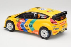 Ford Fiesta RS WRC #15 H. Solberg / I. Minor Stobart Wales Rally GB 2011 Minichamps 1:18 151110815 Metalli — kuva 5 / 6