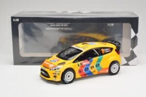 Ford Fiesta RS WRC #15 H. Solberg / I. Minor Stobart Wales Rally GB 2011 Minichamps 1:18 151110815 Metalli — kuva 6 / 6