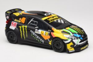 Ford Fiesta RS WRC #46 V. Rossi / C. Cassina Monza Rally Show 2011 Minichamps 1:18 151110846 Metalli — kuva 4 / 6