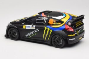 Ford Fiesta RS WRC #46 V. Rossi / C. Cassina Monza Rally Show 2011 Minichamps 1:18 151110846 Metalli — kuva 5 / 6