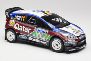 Ford Fiesta WRC #11 T. Neuville / N. Gilsoul Rally Mexico 2013 Minichamps 1:18 151130811 Metalli — kuva 4 / 6