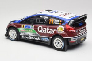 Ford Fiesta WRC #11 T. Neuville / N. Gilsoul Rally Mexico 2013 Minichamps 1:18 151130811 Metalli — kuva 5 / 6