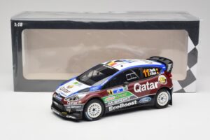 Ford Fiesta WRC #11 T. Neuville / N. Gilsoul Rally Mexico 2013 Minichamps 1:18 151130811 Metalli — kuva 6 / 6