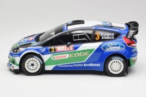 Ford Fiesta WRC #3 J-M. Latvala / M. Anttila Rally Great Britain Winner 2012 Minichamps 1:18 151120803 Metalli — kuva 3 / 6