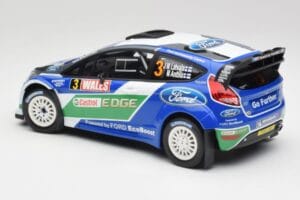 Ford Fiesta WRC #3 J-M. Latvala / M. Anttila Rally Great Britain Winner 2012 Minichamps 1:18 151120803 Metalli — kuva 5 / 6
