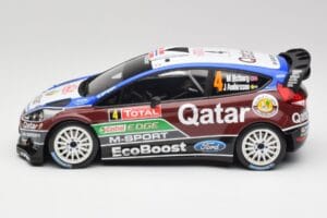 Ford Fiesta WRC #4 M. Ostberg / J. Andersson Rally Monte Carlo 2013 Minichamps 1:18 151130804 Metalli — kuva 3 / 6