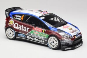 Ford Fiesta WRC #4 M. Ostberg / J. Andersson Rally Monte Carlo 2013 Minichamps 1:18 151130804 Metalli — kuva 4 / 6