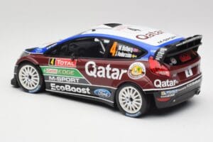 Ford Fiesta WRC #4 M. Ostberg / J. Andersson Rally Monte Carlo 2013 Minichamps 1:18 151130804 Metalli — kuva 5 / 6