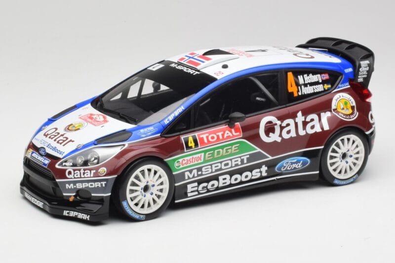 Ford Fiesta WRC #4 M. Ostberg / J. Andersson Rally Monte Carlo 2013 Minichamps 1:18 151130804 Metalli