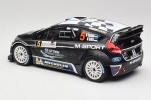 Ford Fiesta WRC #5 O. Tanak / R. Sikk Rally France 2012 Minichamps 1:18 151120805 Metalli — kuva 5 / 6