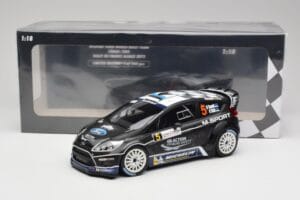 Ford Fiesta WRC #5 O. Tanak / R. Sikk Rally France 2012 Minichamps 1:18 151120805 Metalli — kuva 6 / 6