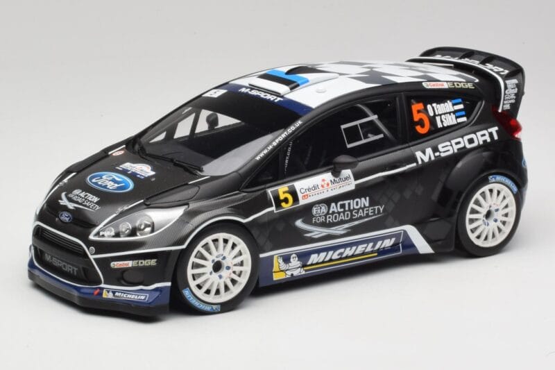 Ford Fiesta WRC #5 O. Tanak / R. Sikk Rally France 2012 Minichamps 1:18 151120805 Metalli