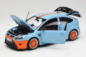 Ford Focus RS LM Classic Edition Gulf 1968 Ford GT40 Tribute Minichamps 1:18 100080068 Metalli — kuva 2 / 8