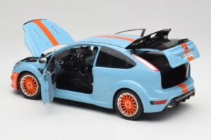 Ford Focus RS LM Classic Edition Gulf 1968 Ford GT40 Tribute Minichamps 1:18 100080068 Metalli — kuva 5 / 8