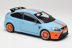 Ford Focus RS LM Classic Edition Gulf 1968 Ford GT40 Tribute Minichamps 1:18 100080068 Metalli — kuva 6 / 8