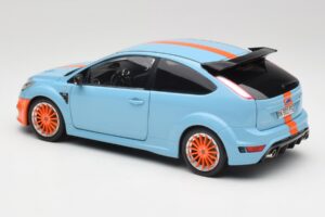 Ford Focus RS LM Classic Edition Gulf 1968 Ford GT40 Tribute Minichamps 1:18 100080068 Metalli — kuva 7 / 8