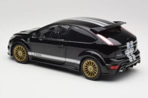 Ford Focus RS LM Classic Edition Panther Black 1966 Ford Mk II Tribute Minichamps 1:18 100080066 Metalli — kuva 7 / 8