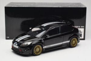 Ford Focus RS LM Classic Edition Panther Black 1966 Ford Mk II Tribute Minichamps 1:18 100080066 Metalli — kuva 8 / 8