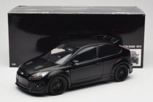 Ford Focus RS Mk2 Matte Black Minichamps 1:18 100080000 Metalli — kuva 8 / 8