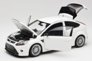 Ford Focus RS Mk2 Valkoinen Minichamps 1:18 100080002 Metalli — kuva 2 / 8