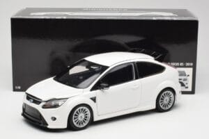 Ford Focus RS Mk2 Valkoinen Minichamps 1:18 100080002 Metalli — kuva 8 / 8