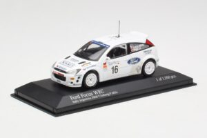 Ford Focus WRC Mk1 #16 P. Solberg / P. Mills Rally Argentina 2000 Minichamps 1:43 430008916 Metalli — kuva 2 / 4