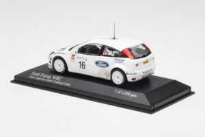 Ford Focus WRC Mk1 #16 P. Solberg / P. Mills Rally Argentina 2000 Minichamps 1:43 430008916 Metalli — kuva 3 / 4