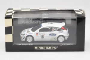 Ford Focus WRC Mk1 #16 P. Solberg / P. Mills Rally Argentina 2000 Minichamps 1:43 430008916 Metalli — kuva 4 / 4