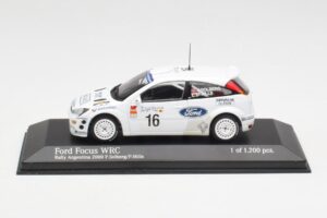 Ford Focus WRC Mk1 #16 P. Solberg / P. Mills Rally Argentina 2000 Minichamps 1:43 430008916 Metalli