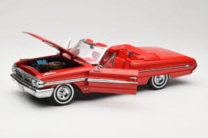 Ford Galaxie 500 Avoauto Punainen Sun Star 1:18 1420 Metalli — kuva 2 / 8