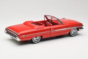 Ford Galaxie 500 Avoauto Punainen Sun Star 1:18 1420 Metalli — kuva 3 / 8