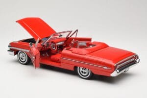 Ford Galaxie 500 Avoauto Punainen Sun Star 1:18 1420 Metalli — kuva 5 / 8