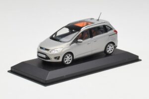 Ford Grand C-Max Mk2 Harmaa Metallic Minichamps 1:43 400089101 Metalli — kuva 2 / 4