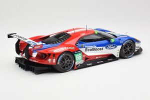 Ford GT GTE Chip Ganassi UK #66 O. Pla / S. Mucke / B. Johnson 24 Hours of Le Mans 2016 Minichamps 1:18 155168666 Metalli — kuva 2 / 6