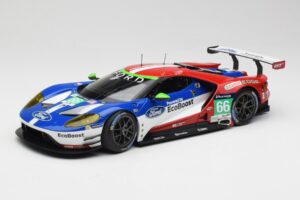 Ford GT GTE Chip Ganassi UK #66 O. Pla / S. Mucke / B. Johnson 24 Hours of Le Mans 2016 Minichamps 1:18 155168666 Metalli