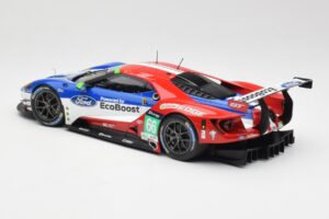 Ford GT GTE Chip Ganassi UK #66 O. Pla / S. Mucke / B. Johnson 24 Hours of Le Mans 2016 Minichamps 1:18 155168666 Metalli — kuva 5 / 6