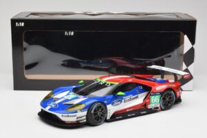 Ford GT GTE Chip Ganassi UK #66 O. Pla / S. Mucke / B. Johnson 24 Hours of Le Mans 2016 Minichamps 1:18 155168666 Metalli — kuva 6 / 6