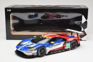 Ford GT GTE Chip Ganassi USA #69 R. Briscoe / R. Westbrook / S. Dixon 24 Hours of Le Mans 2016 Minichamps 1:18 155168669 Meta — kuva 6 / 6