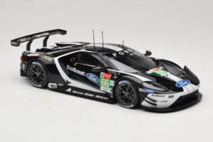 Ford GT GTE #66 O. Pla / S. Bourdais / R. Briscoe 24 Hours of Le Mans 2019 IXO 1:18 IXOSP-FGT18105 Metalli — kuva 4 / 6