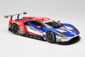 Ford GT #68 D. Muller / J. Hand / S. Bourdais LMGTE Pro Winner 24 Hours of Le Mans 2016 Minichamps 1:18 4012138143098 Metalli — kuva 4 / 6