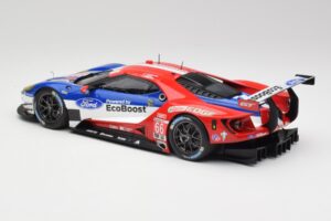 Ford GT #68 D. Muller / J. Hand / S. Bourdais LMGTE Pro Winner 24 Hours of Le Mans 2016 Minichamps 1:18 4012138143098 Metalli — kuva 5 / 6