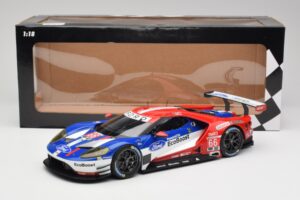 Ford GT #68 D. Muller / J. Hand / S. Bourdais LMGTE Pro Winner 24 Hours of Le Mans 2016 Minichamps 1:18 4012138143098 Metalli — kuva 6 / 6