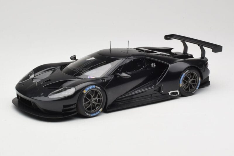 Ford GT Test Car Musta Minichamps 1:18 155168699 Metalli