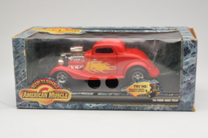 Ford High Tech Punainen Liekin Kanssa American Muscle 1:18 7726 Metalli — kuva 4 / 4