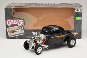 Ford Hot Rod Musta Rydell High Grease ERTL 1:18 36602 Metalli — kuva 6 / 6
